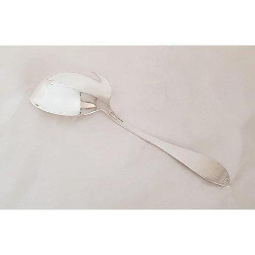 American Sterling Silver Berry and Fruit Serving Spoon from Shreve & Co. For Sale - Image 12 of 18