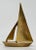 Mid-Century Modern Vintage Mid Century Solid Brass Sailboat Sculpture For Sale - Image 3 of 5