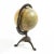 Early 1920's Terrestrial Globe on Cast Iron Claw Foot Stand For Sale - Image 4 of 8