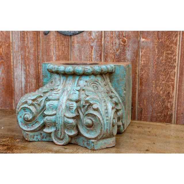 Shamri Indian Architectural Candle Holder For Sale In Los Angeles - Image 6 of 8