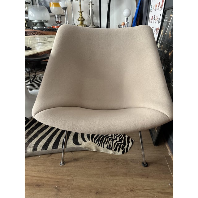 Textile Oyster Chair by Pierre Paulin for Artifort, 1970s For Sale - Image 7 of 10