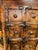 1940s Mexican Colonial Style Rustic Bar With Iron Strapwork & Carved Columns For Sale - Image 9 of 11