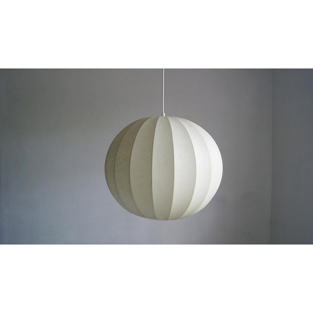 Rare cocoon pendant lamp by goldkant leuchten. described as a friedel wauer design. the distinctive features of this lamp...