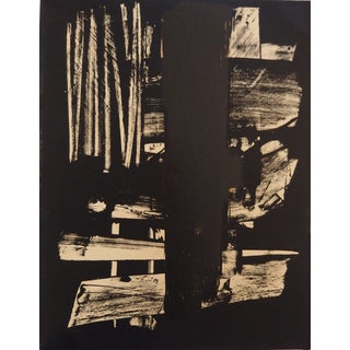 Pierre Soulages, Lithograph No. 9, Lithograph For Sale