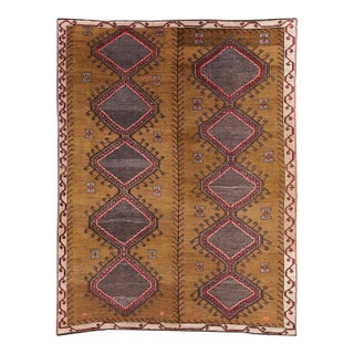 Galerie Shabab Collection Mid-20th Century Turkish Tribal Room Size Carpet For Sale