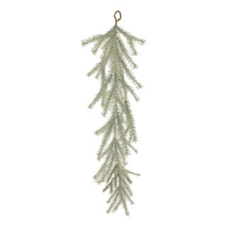 Glitter Pine Hanging Garland 48" For Sale
