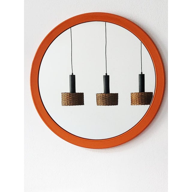 Mid-Century Modern Danish Rattan Pendant, 1960s For Sale - Image 9 of 11