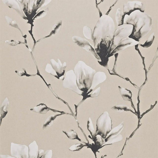 Harlequin Lotus Wallpaper in Rose Gold - a Sample For Sale