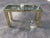 Mid-Century Modern Brass and Glass Console Table For Sale In New York - Image 6 of 12