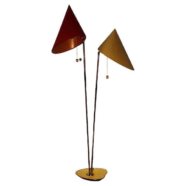Mid-Century Austrian Floor Lamp For Sale