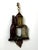 Italian Murano Glass Beer Lantern Wall Light in Hand-Carved Wood, 1970s For Sale - Image 9 of 18