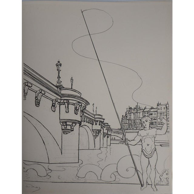 André Derain, Le Pont Neuf, 1937, Original Etching For Sale - Image 7 of 7