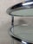 Glass Vintage Italian Side Table in Chrome and Glass, 1980s For Sale - Image 7 of 12