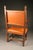 Italian Pair of 19th Century Italian Baronial Style Carved Walnut Armchairs With Leather Upholstery, Circa 1860 For Sale - Image 3 of 4