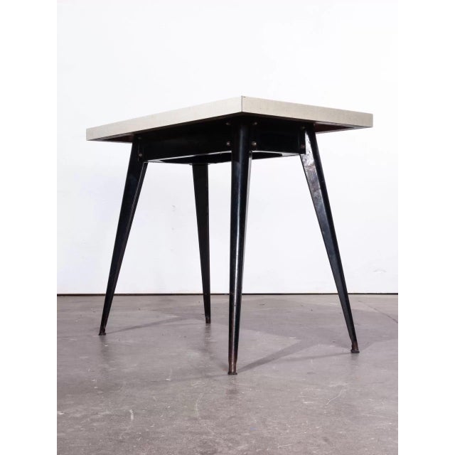 French Rectangular Dining Table by Tolix, 1950s For Sale - Image 12 of 16