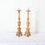 Gold French Pair of 18th Century Gilt Candlesticks For Sale - Image 8 of 13