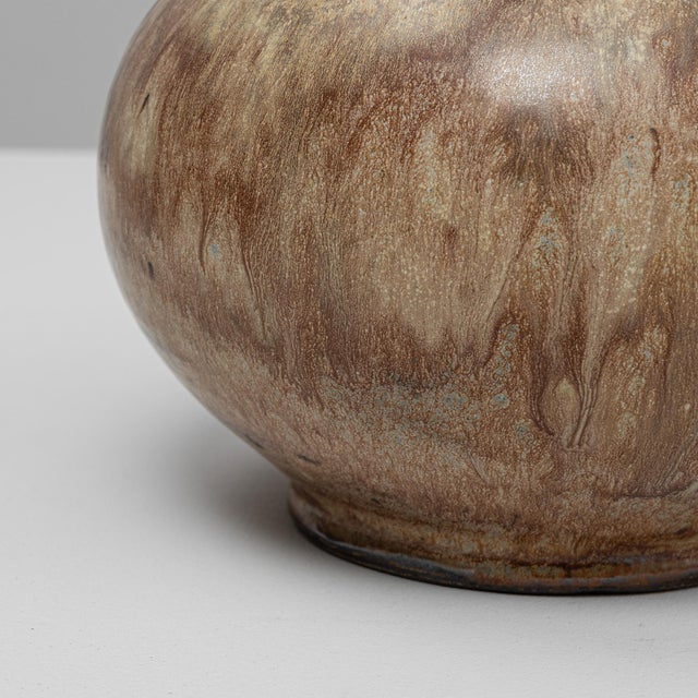 20th Century Belgian Ceramic Vase For Sale - Image 13 of 18