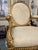 20th Century Italian Wood Carved Gold Gilt Oval Armchairs, a Pair For Sale - Image 4 of 12