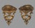 Antique Pair Carved Giltwood Rococo Wall Bracket Shelves Italian Style 11” For Sale - Image 9 of 12