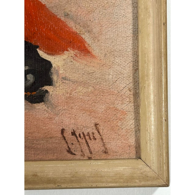 Pair of Mid-Century Bullfighting Oil Paintings Signed J. Yepez. For Sale - Image 12 of 12