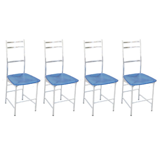 Chairs from Ycami, Italy, 1980s, Set of 4 For Sale