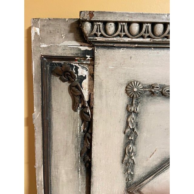 French Trumeau Mirror For Sale - Image 6 of 12