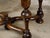William and Mary Style English 1900s Stool with Turned Legs and X-Form Stretcher For Sale In Atlanta - Image 6 of 11