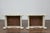 Pair of 1920s Continental Upholstered Ottomans with Carved S-Scroll Bases For Sale - Image 9 of 11