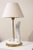 White Porcelain Table Lamp attributed to Tommaso Barbi, Italy, 1970s For Sale - Image 6 of 11