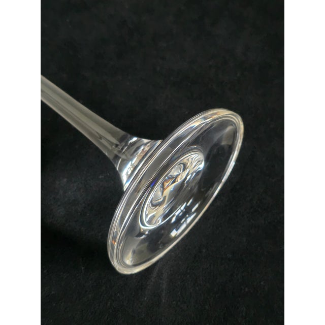 Late 20th C. Steuben Crystal Stork by Paul Schulze For Sale - Image 10 of 11