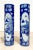 Ceramic Early 20th Century Chinese Porcelain Blue and White Bird & Flower Bud Vases - a Pair For Sale - Image 7 of 7