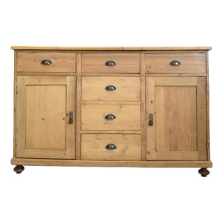 Art Nouveau 6-Piece Shop Chest in Spruce, 1890s For Sale