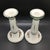 Add a touch of European charm to your home with this beautiful pair of hand-painted taper candle holders from Portugal....