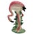 1950s MCM California Pottery Ceramic Searcher Tropical Pink Flamingo Figurine Statue For Sale - Image 4 of 13