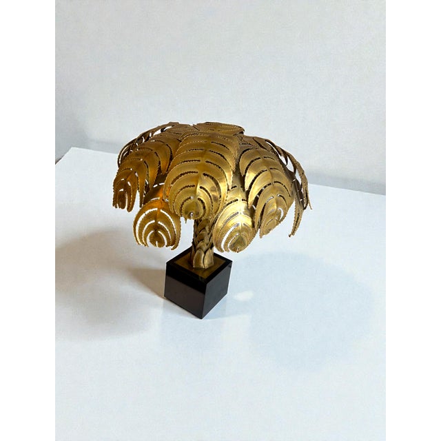 Palm Tree Lamp by Christian Techoueyres for Maison Jansen, 1970s For Sale - Image 9 of 14