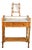 Antique French Napoleon III Style Faux Bamboo Washstand, 1890s For Sale