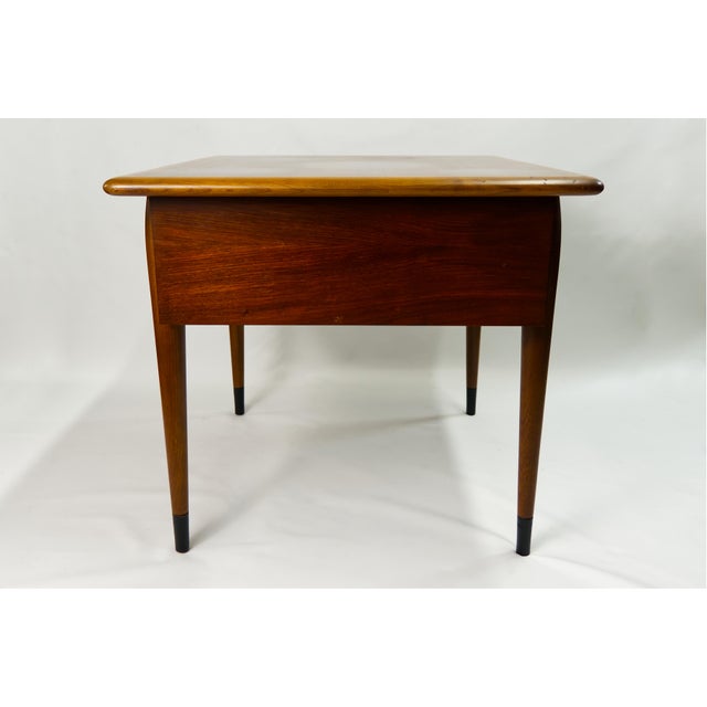 Lane Furniture Mid Twentieth Century Modern Lane Acclaim Side Table With Drawer For Sale - Image 4 of 14
