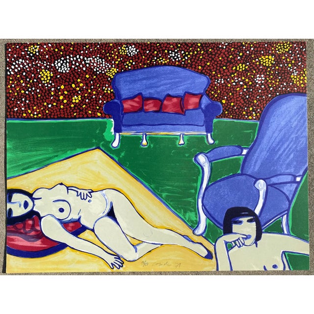 Corneille Guillaume Beverloo (1922-2010) La Chambre En Luminance, 1979 Lithograph on paper, from an edition of 250.