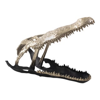 Freddy Croc Sculpture- Large For Sale