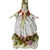 Antique Von Schierholz German Porcelain Courtly Lady Figural Candlestick With Applied Roses and Leaves . Dresden Style For Sale - Image 12 of 16