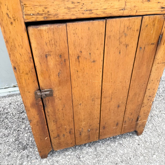 Antique Rustic Storage Cabinet/Cupboard For Sale - Image 9 of 9