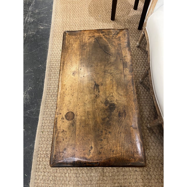Late 19th Century 19th Century French Country Oak Coffee Table For Sale - Image 5 of 6