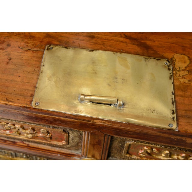Mid 19th Century Chinese Travel Case With Traditional Carved Decoration For Sale - Image 5 of 12