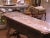 19th Century Spanish Baroque Carved Oak Console With Breccia Marble Top For Sale - Image 12 of 12