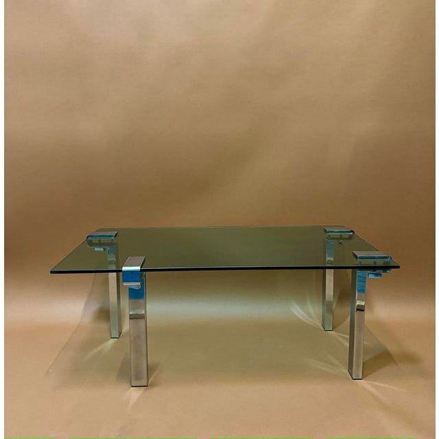 Vintage Coffee Table by François Arnal for Atelier A, 1970 For Sale - Image 9 of 9
