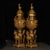 This monumental pair of Chinese cloisonne enamel vessels is a spectacular statement piece for collectors or high-end...