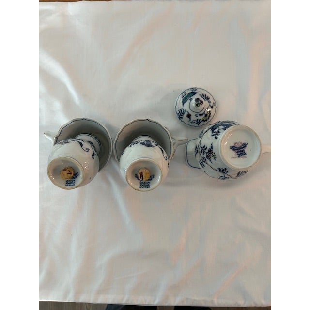1950s 71 Pieces of Vintage, Blue Danube, Mascot China, Mid Century Modern For Sale - Image 11 of 18