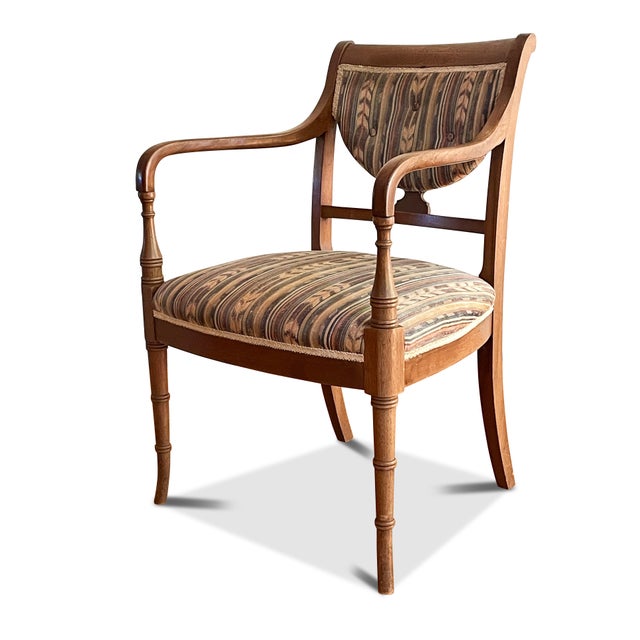 Vintage Hepplewhite Shield Chair For Sale In Raleigh - Image 6 of 10