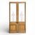 Early 20th Century Engraved Glass Doors, Set of 2 For Sale