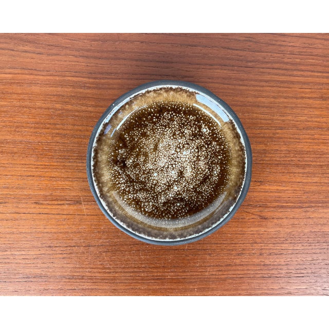 Mid-Century Modern Mid-Century Modern Danish Studio Pottery Bowl from Frank Keramik, 1960s For Sale - Image 3 of 8